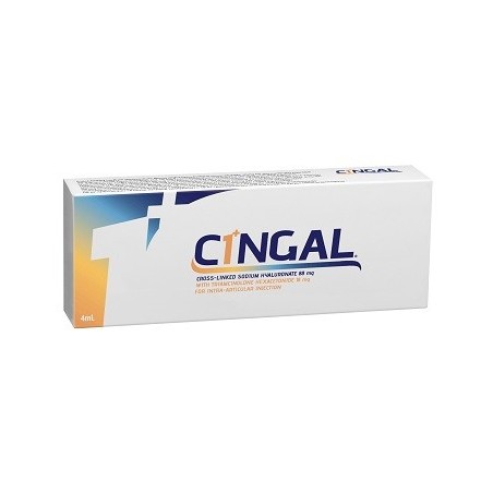 Cingal Siringa Preriempita Intra Articolare Con Acido Reticolato 4 Ml - Ausili sanitari - 971279601 - Abiogen Pharma - € 183,63