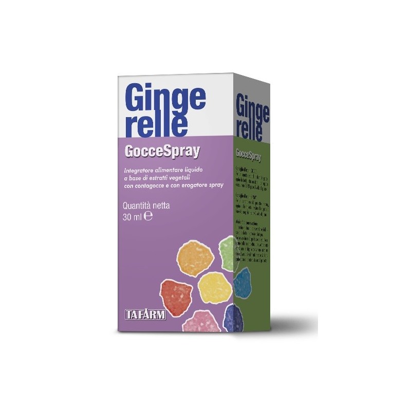 Tafarm Gingerelle Gocce Spray 30 Ml - Integratori per apparato digerente - 944962947 - Tafarm - € 18,92