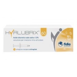 Fidia Farmaceutici Siringa Intra-articolare Hyalubrix 60 Acido Ialuronico 1,5% 60 Mg 4 Ml - Home - 938981976 - Fidia Farmaceu...