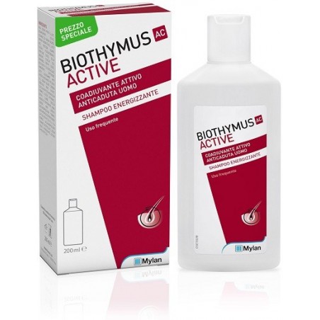 Meda Pharma Biothymus Ac Active Shampoo Energizzante Uomo 200 Ml Prezzo Speciale - Shampoo anticaduta e rigeneranti - 9344086...