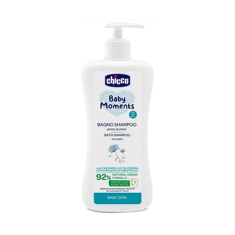 Chicco Baby Moments Bagno Shampoo Delicate 500 Ml - Bagnetto - 982447385 - Chicco - € 4,82