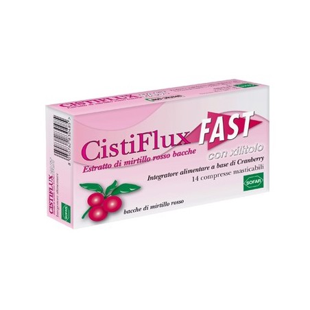 Sofar Cistiflux Fast 14 Compresse - Integratori per apparato uro-genitale e ginecologico - 923537967 - Sofar - € 18,50