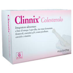 Abbate Gualtiero Clinnix Colesterolo 60 Capsule 625 Mg - Integratori per il cuore e colesterolo - 973353016 - Abbate Gualtier...