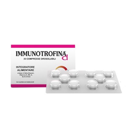 D. M. G. Italia Immunotrofina D 30 Compresse Orosolubili D. M. G. Italia - 1 D. M. G. Italia Immunotrofina D 30 Compresse Orosolubili D. M. G. Italia - 1