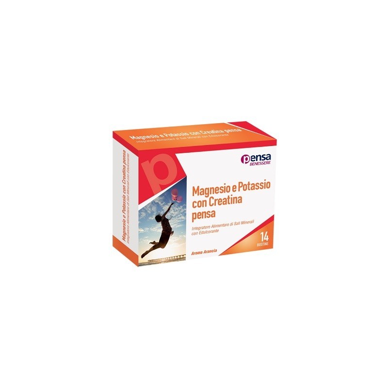 Pensa Pharma Magnesio E Potassio Con Creatina Arancia Pensa 14 Bustine Pensa Pharma - 1