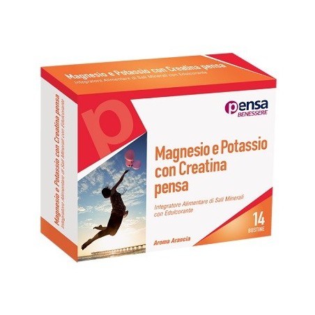 Pensa Pharma Magnesio E Potassio Con Creatina Arancia Pensa 14 Bustine - Vitamine e sali minerali - 924924588 - Pensa Pharma ...