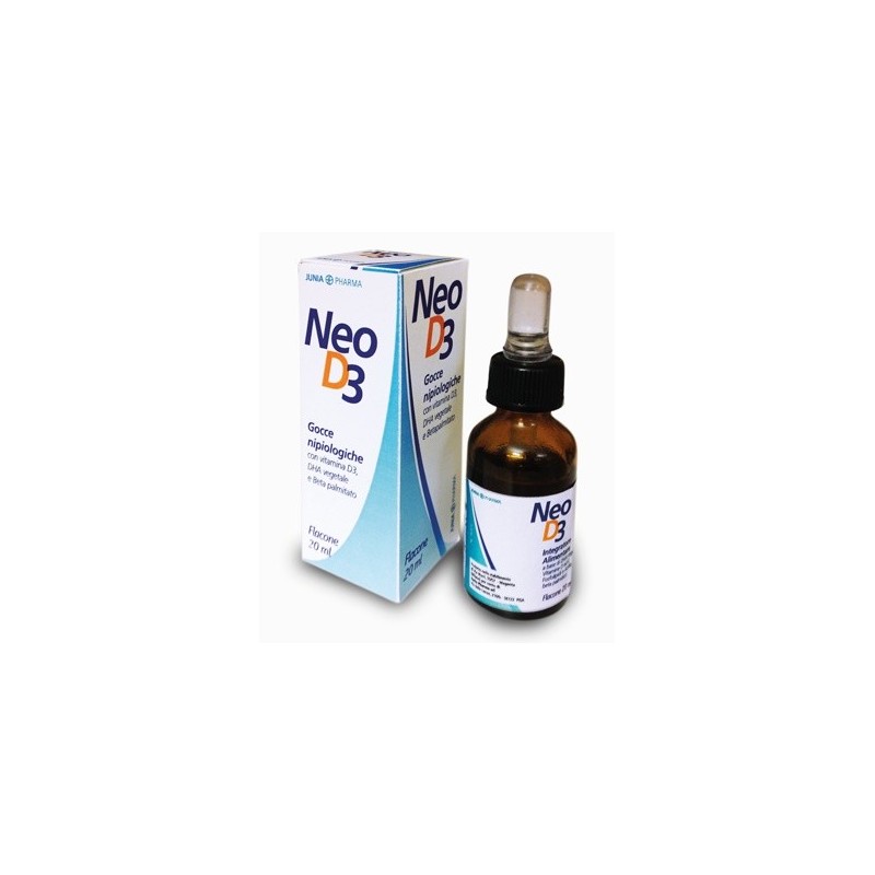 Junia Pharma Neod3 Gocce 20 Ml - Vitamine e sali minerali - 932726678 - Junia Pharma - € 13,25