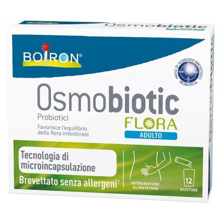 Boiron Osmobiotic Flora Adulto 12 Bustine - Integratori di fermenti lattici - 980251971 - Boiron - € 11,59