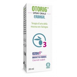 Erbagil Otorig Spray Orale 20 Ml - Prodotti fitoterapici per raffreddore, tosse e mal di gola - 981539733 - Erbagil - € 20,36