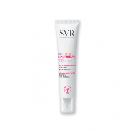 SVR Sensifine AR Crema SPF50+ Lenitiva e Anti-Rossori 40 Ml - Trattamenti per couperose e rosacea - 983533706 - SVR - € 23,22