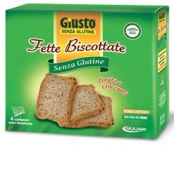 Farmafood Giusto Senza Glutine Fette Biscottate 250 G - Home - 904648995 - Giusto - € 5,50