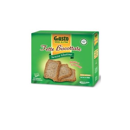 Farmafood Giusto Senza Glutine Fette Biscottate 250 G - Home - 904648995 - Giusto - € 5,50