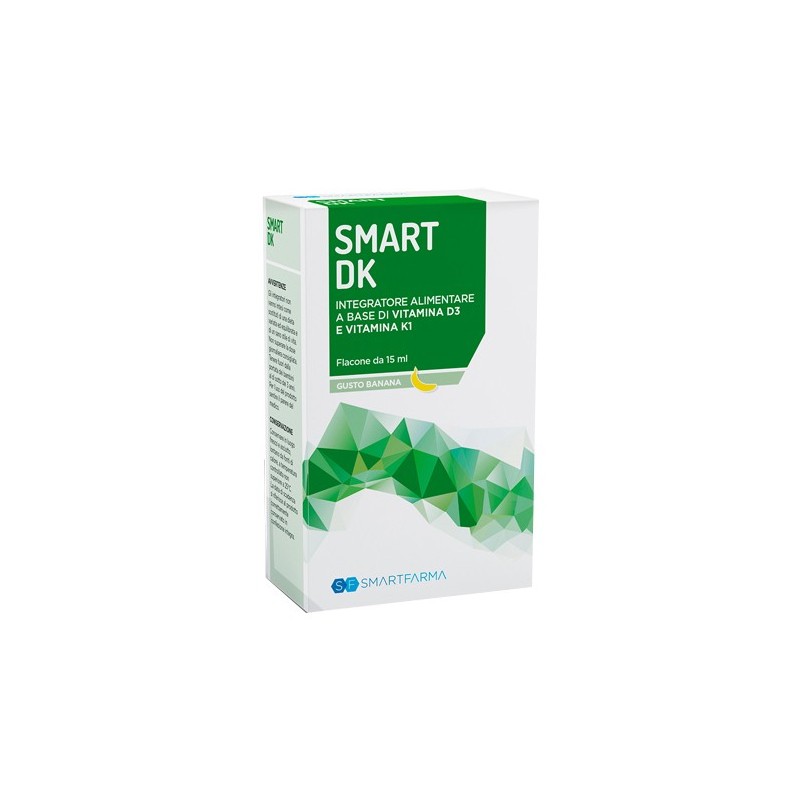 Smartfarma Smart Dk Gocce 15 Ml Gusto Banana - Vitamine e sali minerali - 939007175 - Smartfarma - € 13,91