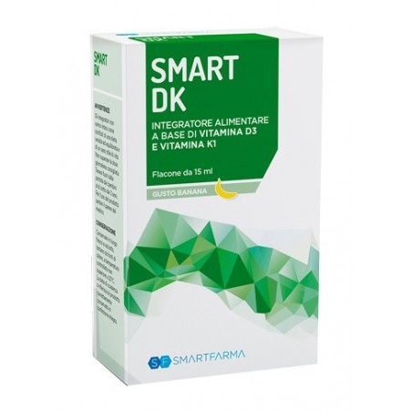 Smartfarma Smart Dk Gocce 15 Ml Gusto Banana - Vitamine e sali minerali - 939007175 - Smartfarma - € 13,91