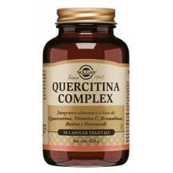 Solgar It. Multinutrient Quercitina Complex 50 Capsule Vegetali - Integratori per difese immunitarie - 947281921 - Solgar - €...