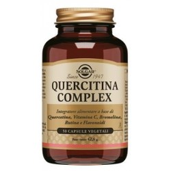 Solgar Quercitina Complex Difese Immunitarie 50 Capsule Vegetali Solgar - 1