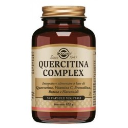 Solgar Quercitina Complex Difese Immunitarie 50 Capsule Vegetali - Integratori per difese immunitarie - 947281921 - Solgar - ...