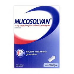 Sanofi Mucosolvan 75 Mg Capsule Rigide A Rilascio Prolungato - Farmaci per tosse secca e grassa - 024428068 - Sanofi - € 11,67