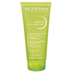 Bioderma Italia Sebium Gel Moussant Actif 200 Ml - Trattamenti per pelle impura e a tendenza acneica - 982542654 - Bioderma -...