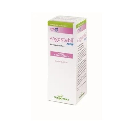 Cristalfarma Vagostabil Junior Per Favorire Sonno e Rilassamento 100 Ml Cristalfarma - 1 Cristalfarma Vagostabil Junior Per Favorire Sonno e Rilassamento 100 Ml Cristalfarma - 1