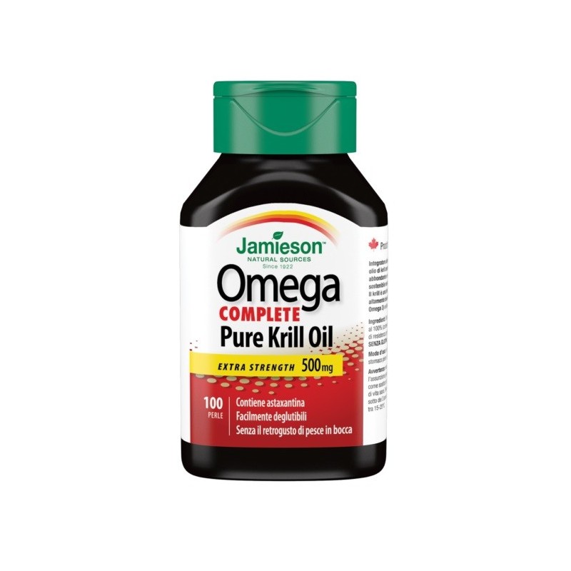 Jamieson Omega Complete Pure Krill Oil Integratore di Omega 3 100 Perle - Integratori di Omega-3 - 970379576 - Jamieson - € 6...