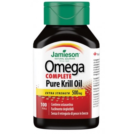 Jamieson Omega Complete Pure Krill Oil Integratore di Omega 3 100 Perle - Integratori di Omega-3 - 970379576 - Jamieson - € 6...