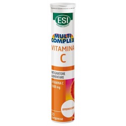 Esi Multicomplex Vitamina C 20 Compresse Effervescenti - Integratori per difese immunitarie - 981540659 - Esi - € 6,19