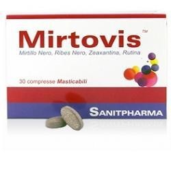 Sanitpharma Mirtovis 30 Compresse - Integratori per occhi e vista - 922353964 - Sanitpharma - € 17,28