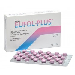 Mar-farma Eufol Plus 30 Compresse - Integratori prenatali e postnatali - 931597569 - Mar-farma - € 16,53