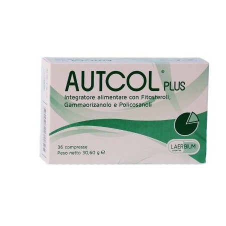 Laerbium Pharma Autcol Plus 36 Compresse Laerbium Pharma - 1 Laerbium Pharma Autcol Plus 36 Compresse Laerbium Pharma - 1
