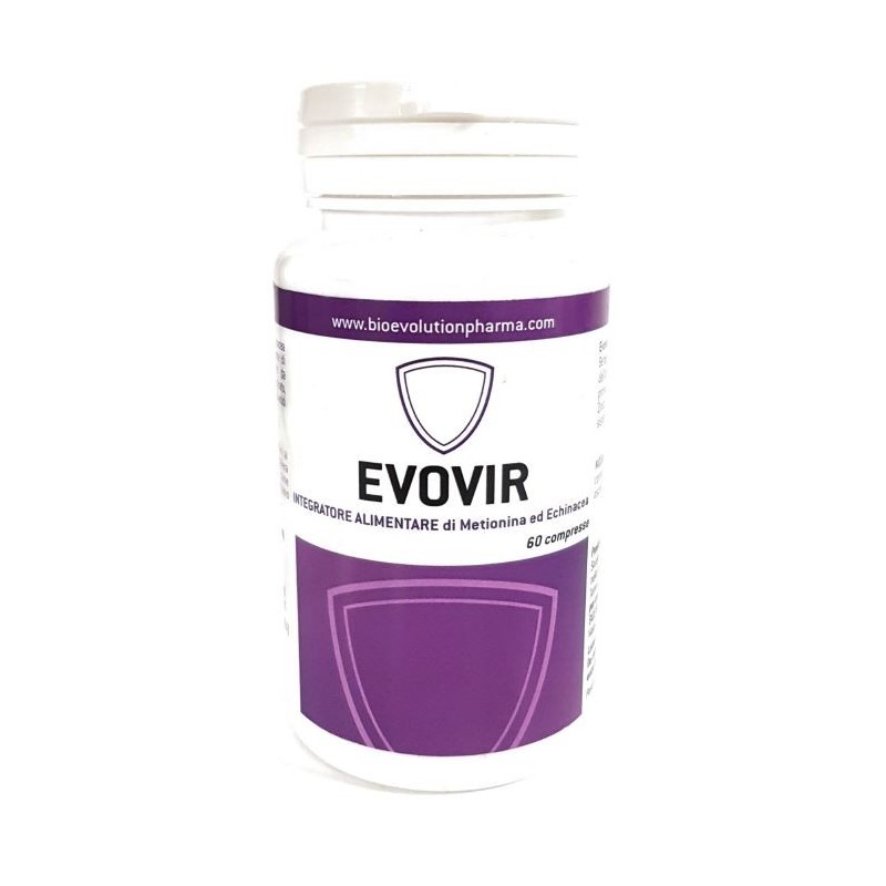 Bioevolutionpharma Evovir 60 Compresse - Integratori per difese immunitarie - 976038152 - Bioevolutionpharma - € 28,90