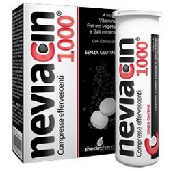Shedir Pharma Unipersonale Neviacin 1000 20 Compresse Effervescenti - Integratori per difese immunitarie - 935321164 - Shedir...