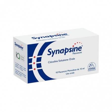 Synapsine Integratore Per Il Metabolismo Energetico 10 Flaconcini - Integratori per concentrazione e memoria - 971116951 - Sy...