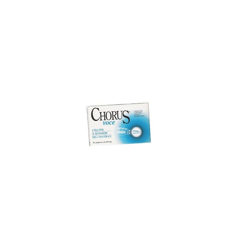 Bioera Chorus Voce 30 Compresse - Integratori per apparato respiratorio - 908381852 - Bioera - € 6,00