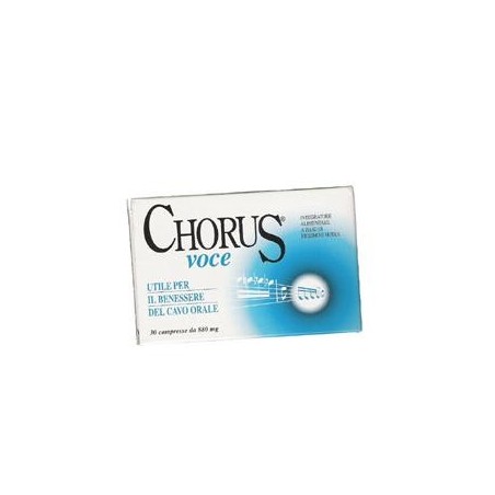 Bioera Chorus Voce 30 Compresse - Integratori per apparato respiratorio - 908381852 - Bioera - € 6,00