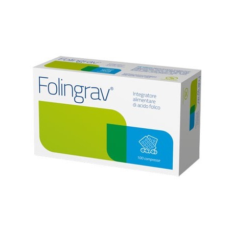 Euronational Folingrav 100 Compresse - Integratori prenatali e postnatali - 901466223 - Euronational - € 13,92