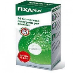 Dulac Farmaceutici 1982 Fixaplus 56 Compresse Detergenti - Igiene orale - 903929899 - Dulac Farmaceutici 1982 - € 5,90