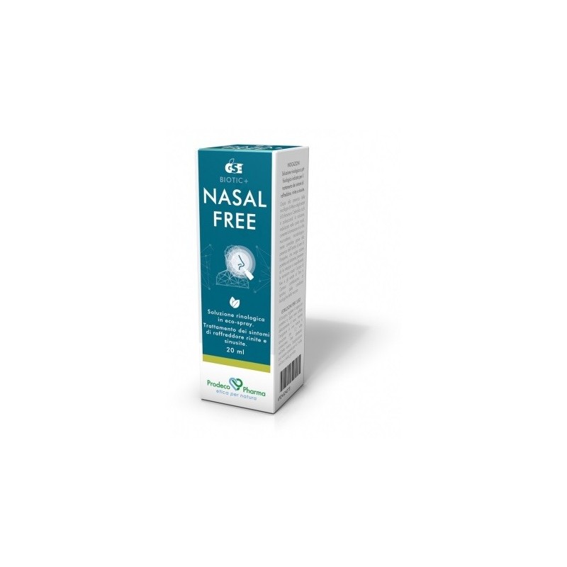 Prodeco Pharma Gse Nasal Free Spray 20 Ml - Prodotti per la cura e igiene del naso - 924524073 - Prodeco Pharma - € 12,75