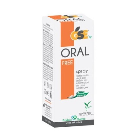 Prodeco Pharma Gse Oral Free Spray 20 Ml - Prodotti fitoterapici per raffreddore, tosse e mal di gola - 927290407 - Prodeco P...