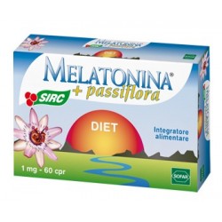 Sofar Melatonina Diet 60 Compresse Nuova Formulazione - Integratori per umore, anti stress e sonno - 924570310 - Sofar - € 8,48