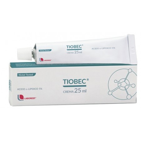 Uriach Italy Tiobec Crema Acido Lipoico 5% 25 Ml - Trattamenti per couperose e rosacea - 902562812 - Uriach Italy - € 12,54
