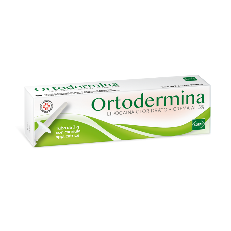 Sofar Ortodermina Crema Al 5% - 3 G - Farmaci ginecologici - 005556030 - Sofar - € 4,39