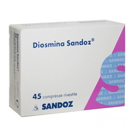 Diosmina Sandoz Integratore Per Gambe Pesanti 45 Compresse Rivestite - Circolazione e pressione sanguigna - 902795905 - Diosm...