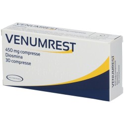 Venumrest 450 Mg Insufficienza Venosa 30 Compresse - Farmaci per gambe pesanti e microcircolo - 036729022 - Venumrest - € 9,92