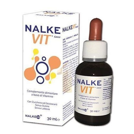 Nalkevit Gocce Integratore Multivitaminico 30 Ml - Vitamine e sali minerali - 971197544 - Nalkevit - € 13,07