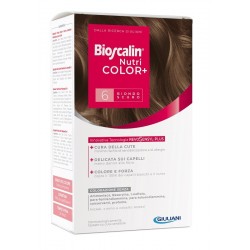 Bioscalin Nutricolor Plus 6 Biondo Scuro Crema Colorante 40 Ml + Rivelatore - Tinte e colorazioni per capelli - 981114073 - B...