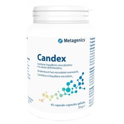 Candex Integratore per Flora Batterica Intestinale 45 Capsule - Integratori per regolarità intestinale e stitichezza - 973321...