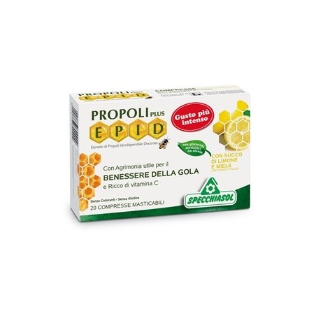 Specchiasol Epid Miele E Limone - Benessere Della Gola 20 Compresse - Integratori per mal di gola - 972707083 - Specchiasol -...