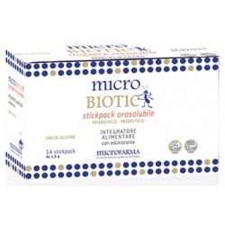 Microfarma Microbiotic Stick Pack 14 Bustine - Integratori di fermenti lattici - 942258928 - Microfarma - € 15,24