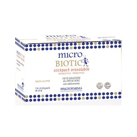Microfarma Microbiotic Stick Pack 14 Bustine - Integratori di fermenti lattici - 942258928 - Microfarma - € 14,95